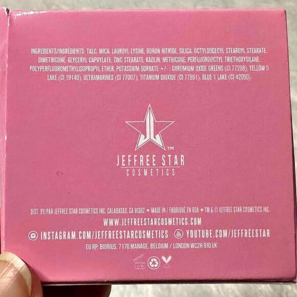 NIB Jeffree Star Eyeshadow Artistry Single Make It Rain 1.5g - Picture 3 of 6